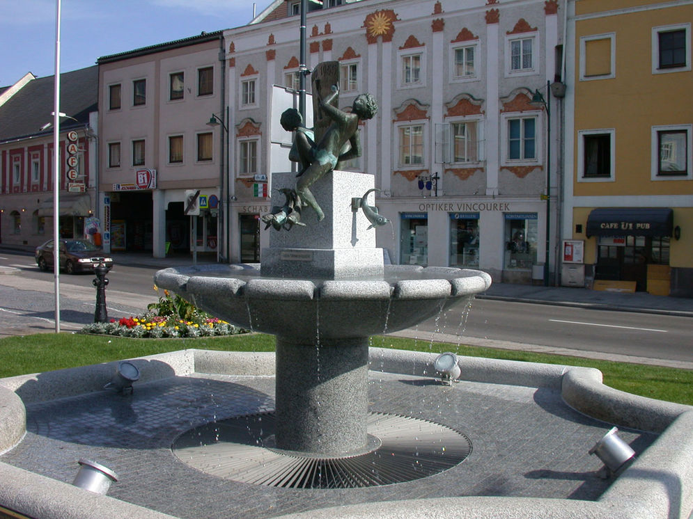 Marktbrunnen Lambach von Casa Sasso